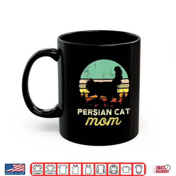 Mug Retro Persian Cat Mom Gift Pet Owner Gift Cute Persian Cat Shirt