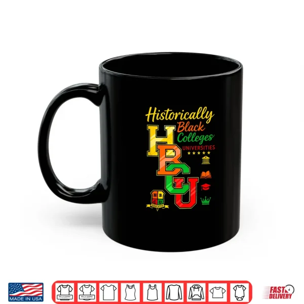 Mug Retro Rooting for Every HBCU Black History Afrocentric Shirt