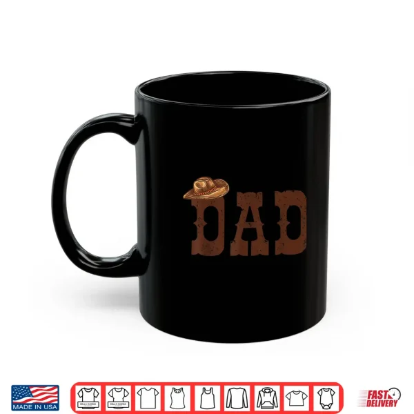 Mug Rodeo Dad Western Cowboy Cowgirl Family Group Birthday Shirt