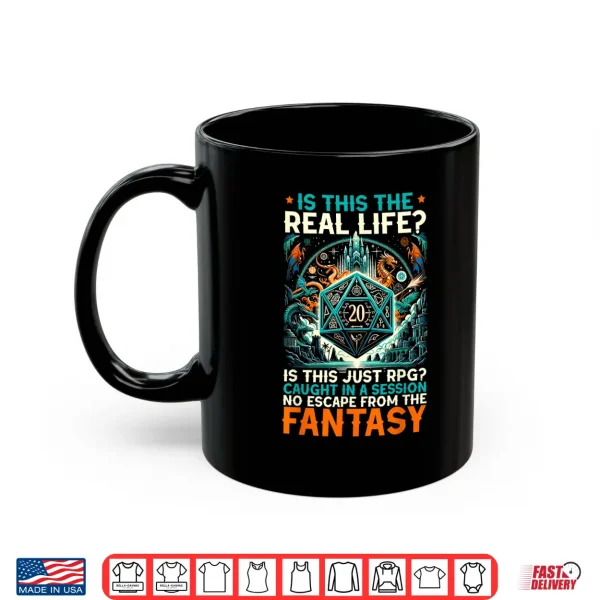 Mug Role Playing Game RPG Master D20 Tabletop Funny RPG Gamer Shirt