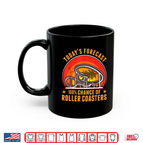 Mug Roller Coaster Amusement Park Shirt