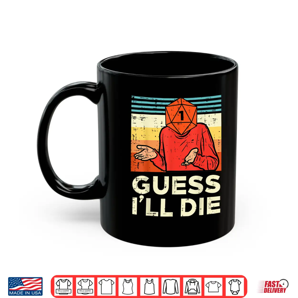 Rpg Gamer 1 Guess Ill Die Retro Men Boys Kids Youth Shirt Rpg Gamer 1 Guess Ill Die Retro Men Boys Kids Youth Shirt