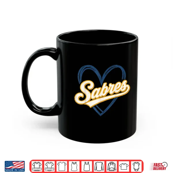 Mug Sabres Name Retro Vintage Gift for Men Women Boy Girl Shirt