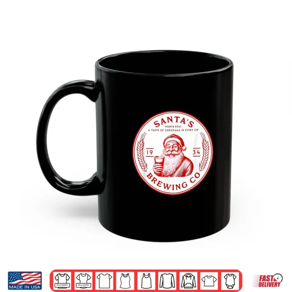 Santa'S Brewing Company Pale Ale Fun Christmas Beer Drinking Shirt 3 Mug Santas Brewing Company Pale Ale Fun Christmas Beer Drinking Shirt