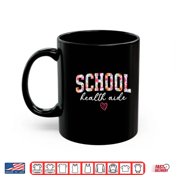 Mug School Health Aide Boho School Health Assistant Shirt