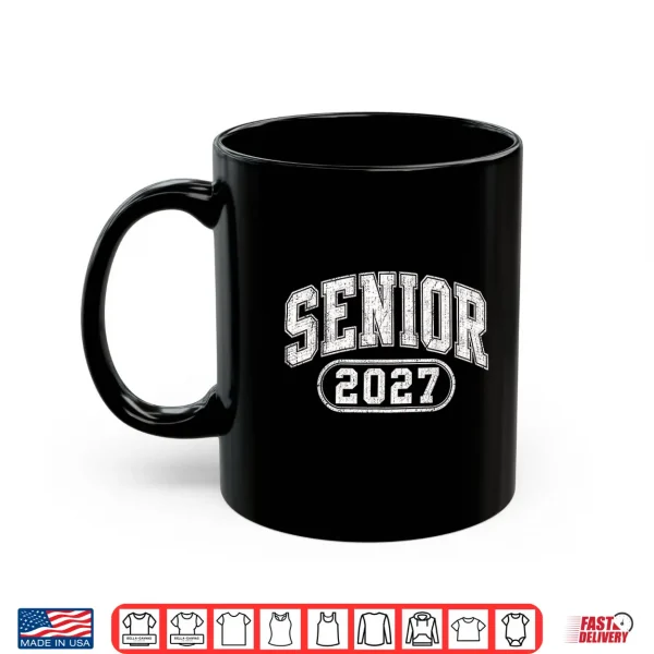 Mug Senior 2027 Vintage High School Graduation Class of 2027 Shirt