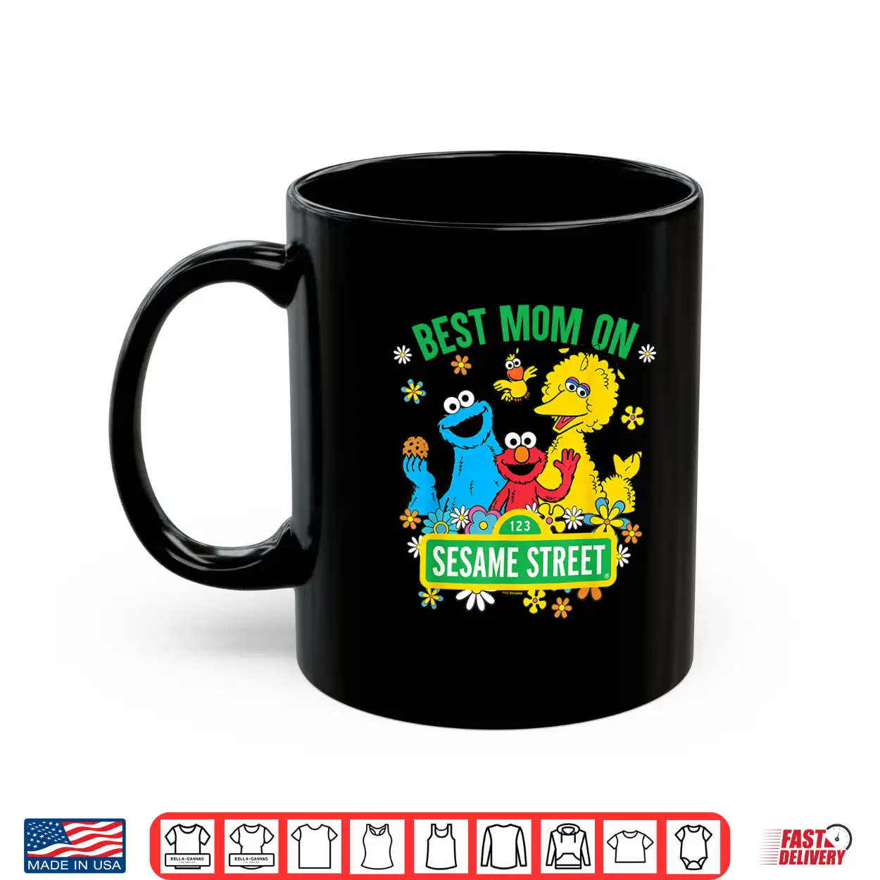 Sesame Street Mother’S Day Best Mom On Sesame Street Shirt Sesame Street Mother’S Day Best Mom On Sesame Street Shirt