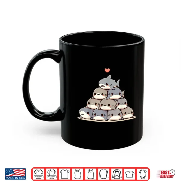 Mug Shark Cute Anime Kawaii Shirt