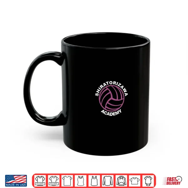 Mug Shiratorizawa High Volleyball Practice Anime Manga Cosplay Shirt
