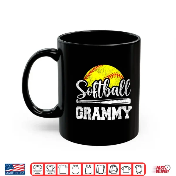 Mug Softball Grammy Softball Player Game Day Mothers Day Gift Shirt 2