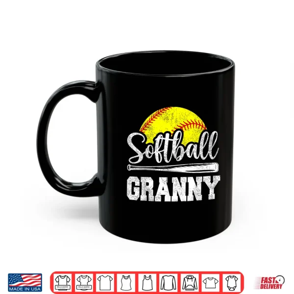 Mug Softball Granny Softball Player Game Day Mothers Day Gift Shirt