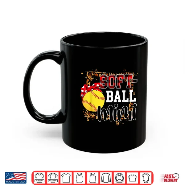 Mug Softball Mimi Leopard Softball Mimi Shirt