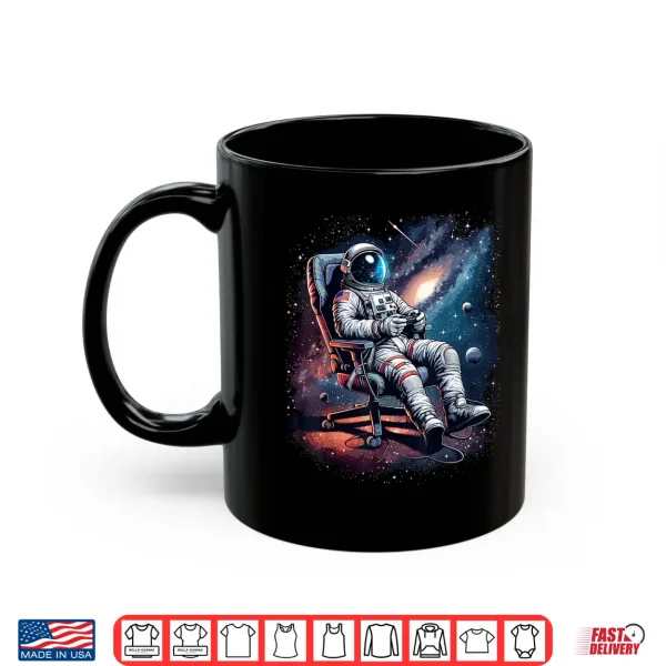 Mug Space Astronaut Gaming System Planets Astronaut Gamer Shirt