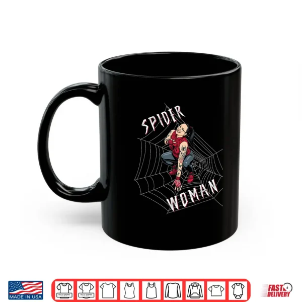 Mug Spider Woman Funny Superhero T Spiderweb Shirt