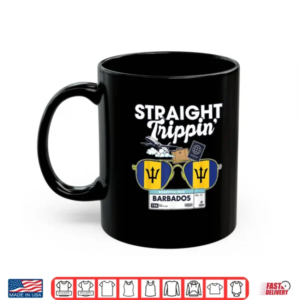Mug Straight Trippin Barbados Vacation Tour Travel Trip Shirt
