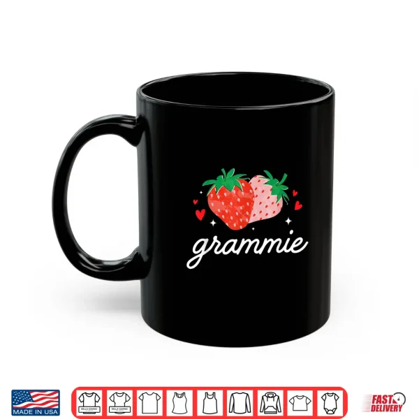 Mug Strawberry Grammie Strawberry 1st Birthday Family Matching Shirt