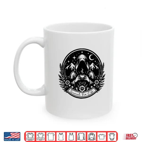 Mug Suriel Tea Co Bookworms Shirt