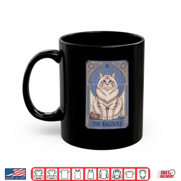 Mug Tarot Card Ragdoll Cat Mysterious Cat Shirt