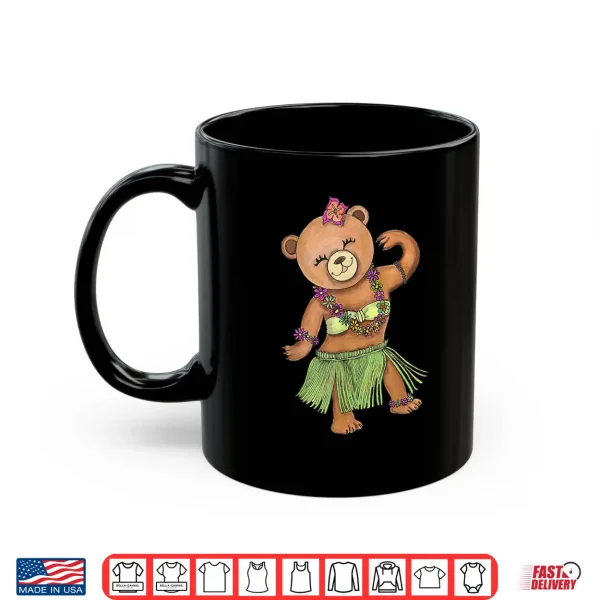 Mug Teddy Bear Hula Girl Shirt