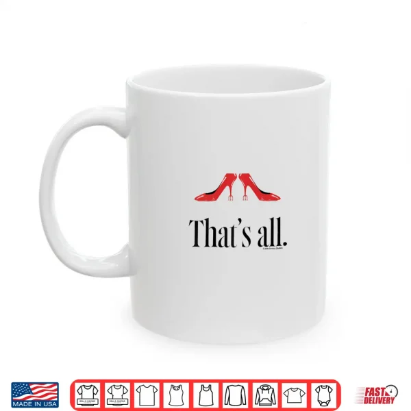 Mug The Devil Wears Prada 2 Thats All Red High Heel Pitchfork Shirt
