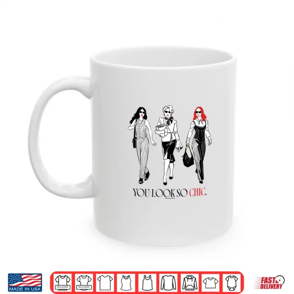 Mug The Devil Wears Prada 2 You Look So Chic Miranda Andy Emily Premium Tri Blend Shirt