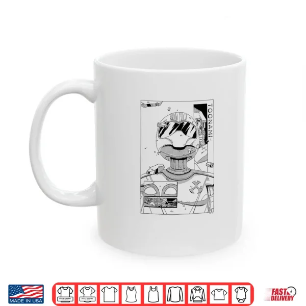 Mug Toonami T.O.M. Manga Sketch Boxed Portrait Shirt