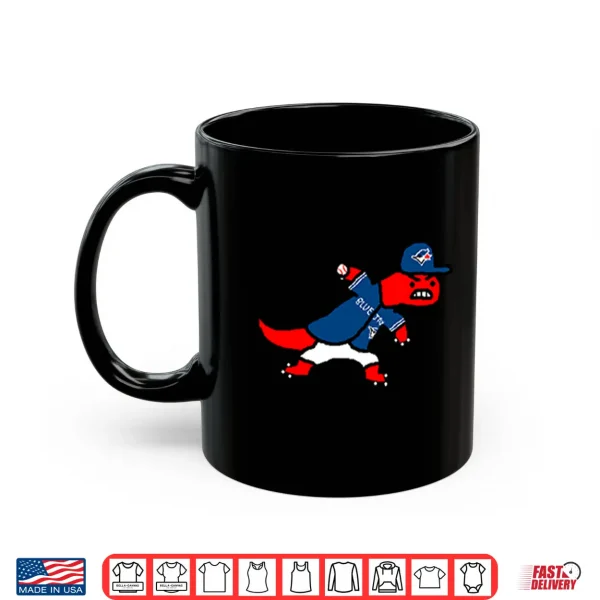 Mug Toronto Raptors And Toronto Blue Jays Mascot Mashup Shirt