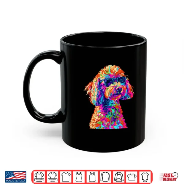 Mug Toy Poodle Lovers Design Pop Art Funny Toy Poodle Dog Shirt