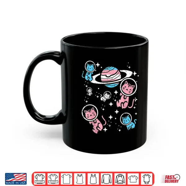 Trans Cats In Space Transgender Transsexual Pride Month Lgbt Shirt 3 Mug Trans Cats In Space Transgender Transsexual Pride Month Lgbt Shirt