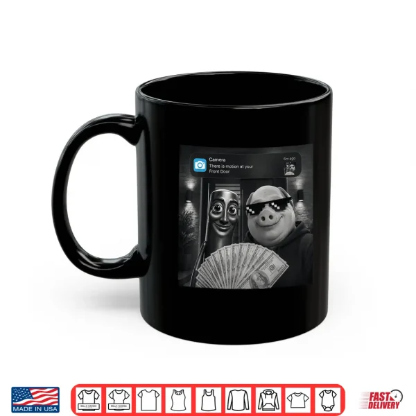 Mug Tung Tung Tung Sahur John Pork Meme Brainrot Shirt