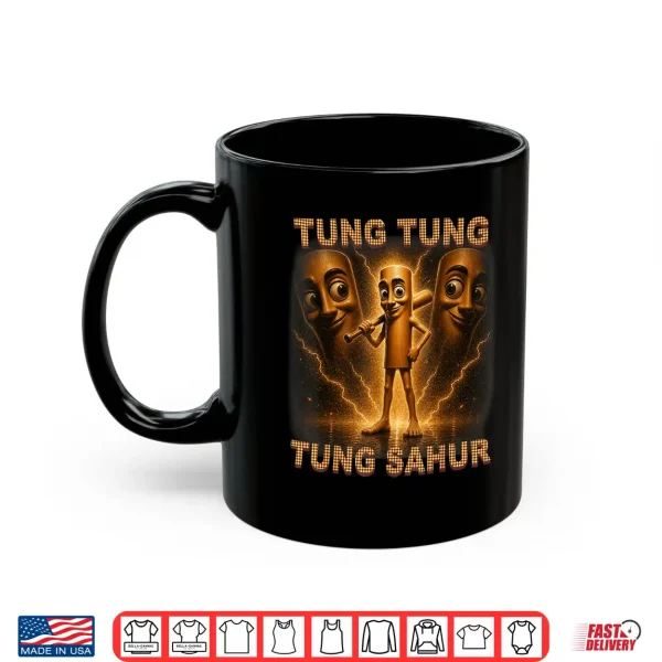 Mug Tung Tung Tung Sahur is Calling Italian Brainrot Meme Kid Shirt