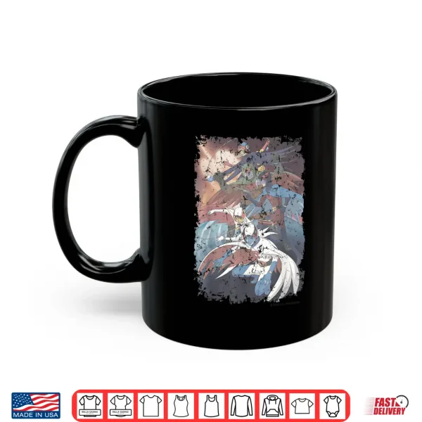 Mug US Manga Gatchaman Poster Planet Distressed 01 H Shirt