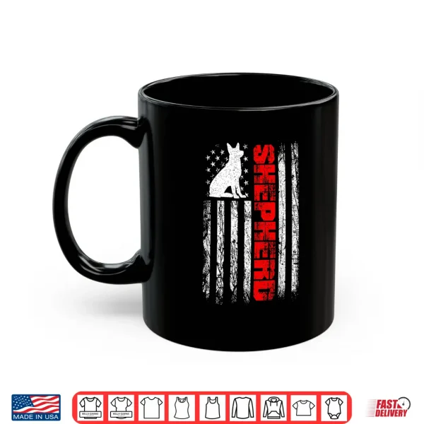 Mug USA Flag German Shepherd Dog Dog Lover German Shepherd Shirt