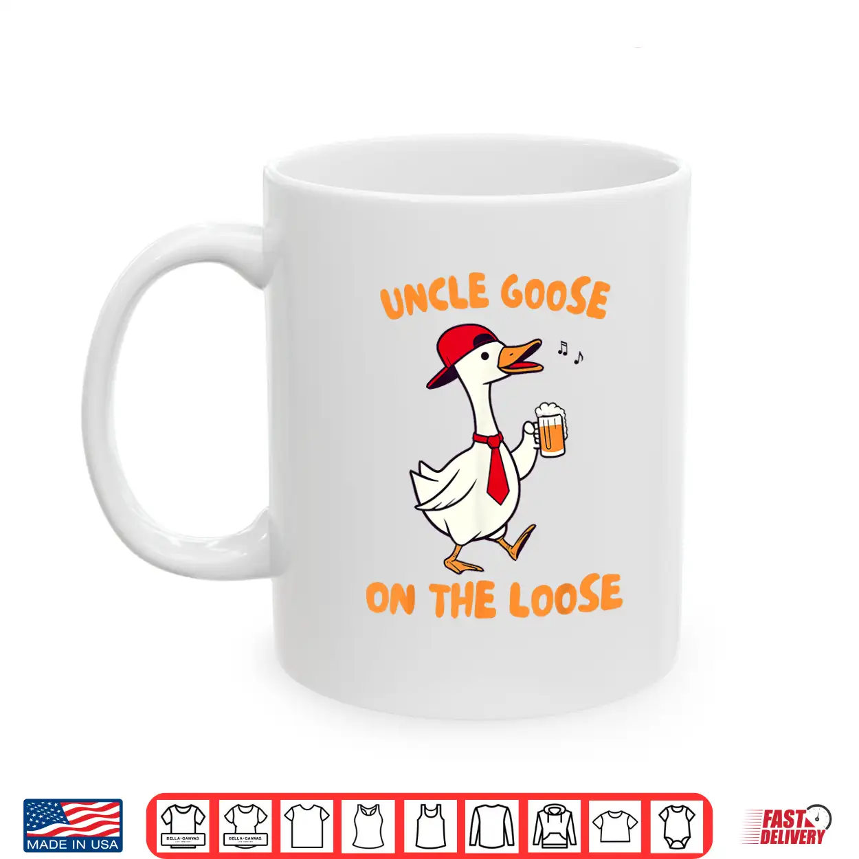 Uncle Goose On The Loose Silly Goose Beer Drinking Uncle Shirt Uncle Goose On The Loose Silly Goose Beer Drinking Uncle Shirt
