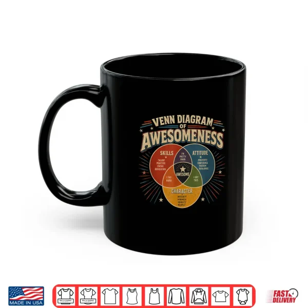 Mug Venn Diagram of Awesomeness Shirt