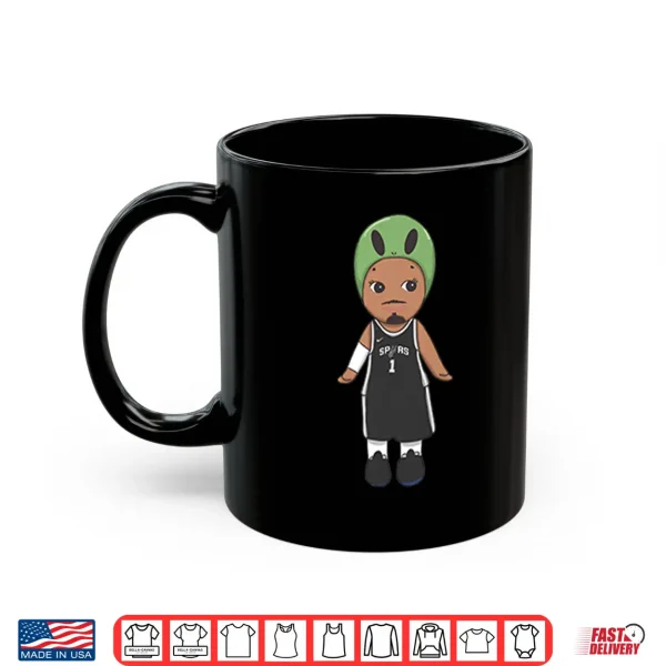 Mug Victor Wembanyama Alien Spurs ChibiShirt
