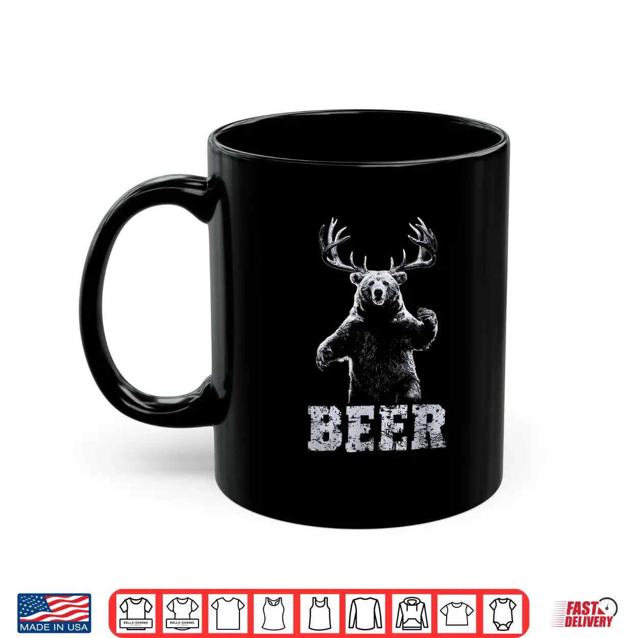 Vintage Bear Deer Hunter Funny Beer Drinker And Hunting Shirt Vintage Bear Deer Hunter Funny Beer Drinker And Hunting Shirt