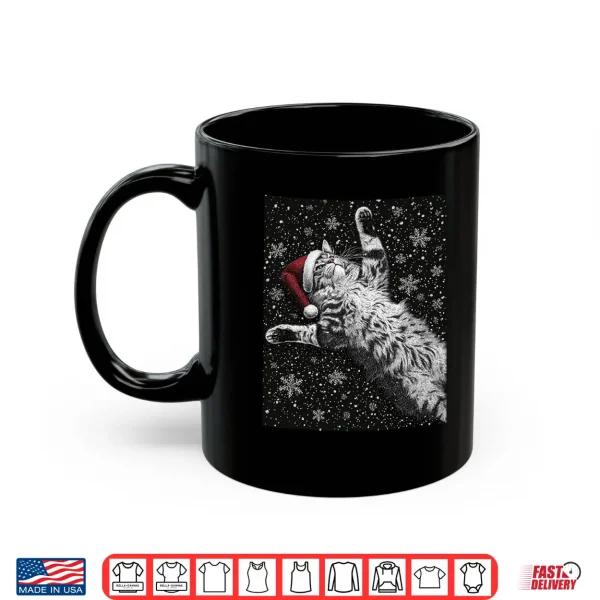Mug Vintage Christmas Maine Coon Cat Shirt