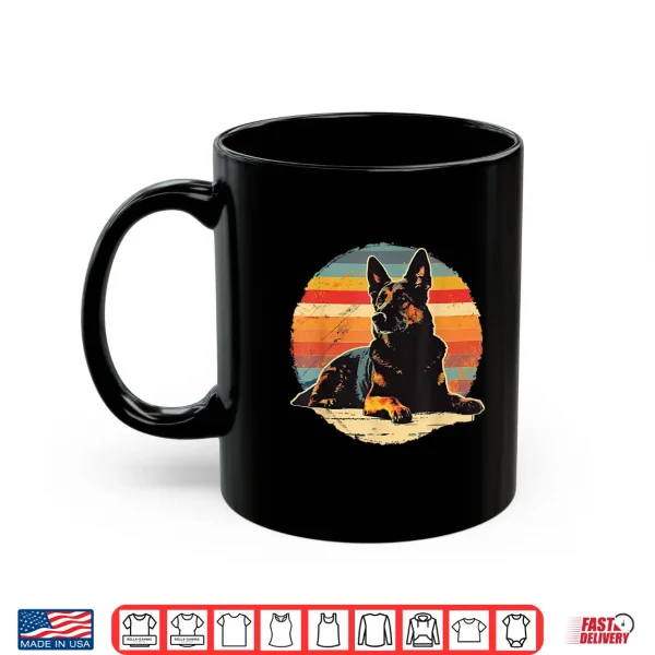 Mug Vintage German Shepherd Dog Retro Shirt