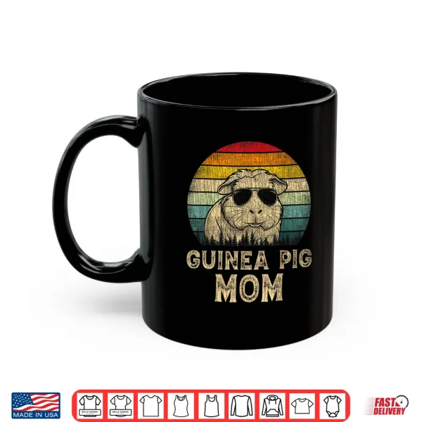 Mug Vintage Guinea Pig Mom Guinea Pig Lovers Mommy Mothers Day Shirt