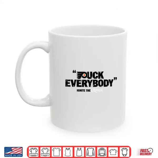 Mug Vintage Puck Everybody Flyers Design Shirt