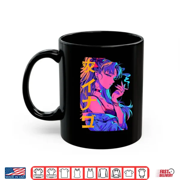 Mug Waifu Anime Horror Girl Aesthetic Shirt