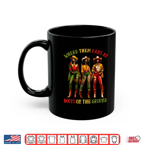 Mug Where Them Fans At Professional Minimalist Modern Graphic Shirt