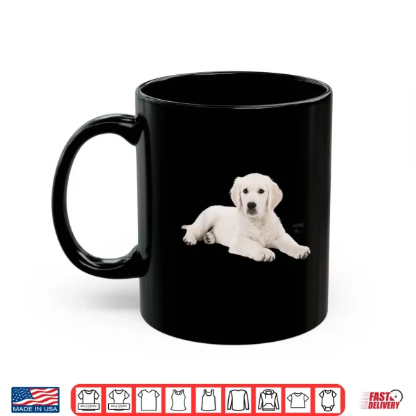 Mug White Labrador Retriever Yellow Love Lab Mom Dog Shirt