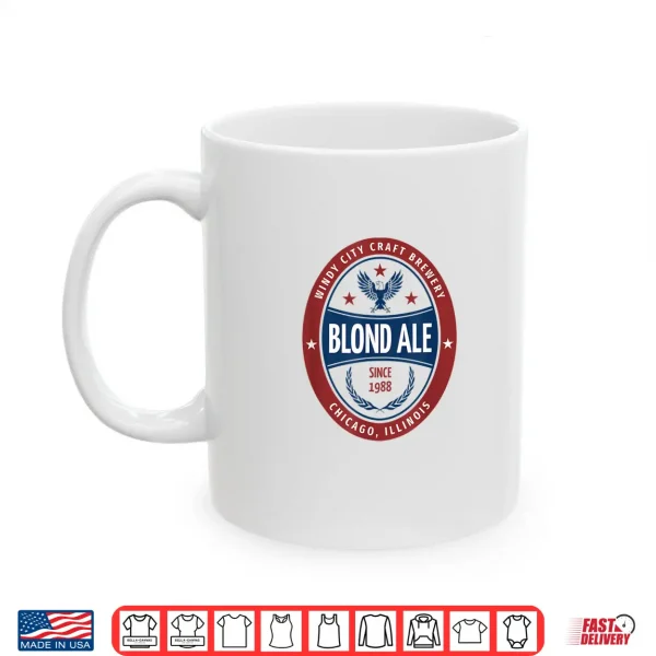 Mug Windy City Craft Brewery Blond Ale Meme Novelty Beer Logo Shirt