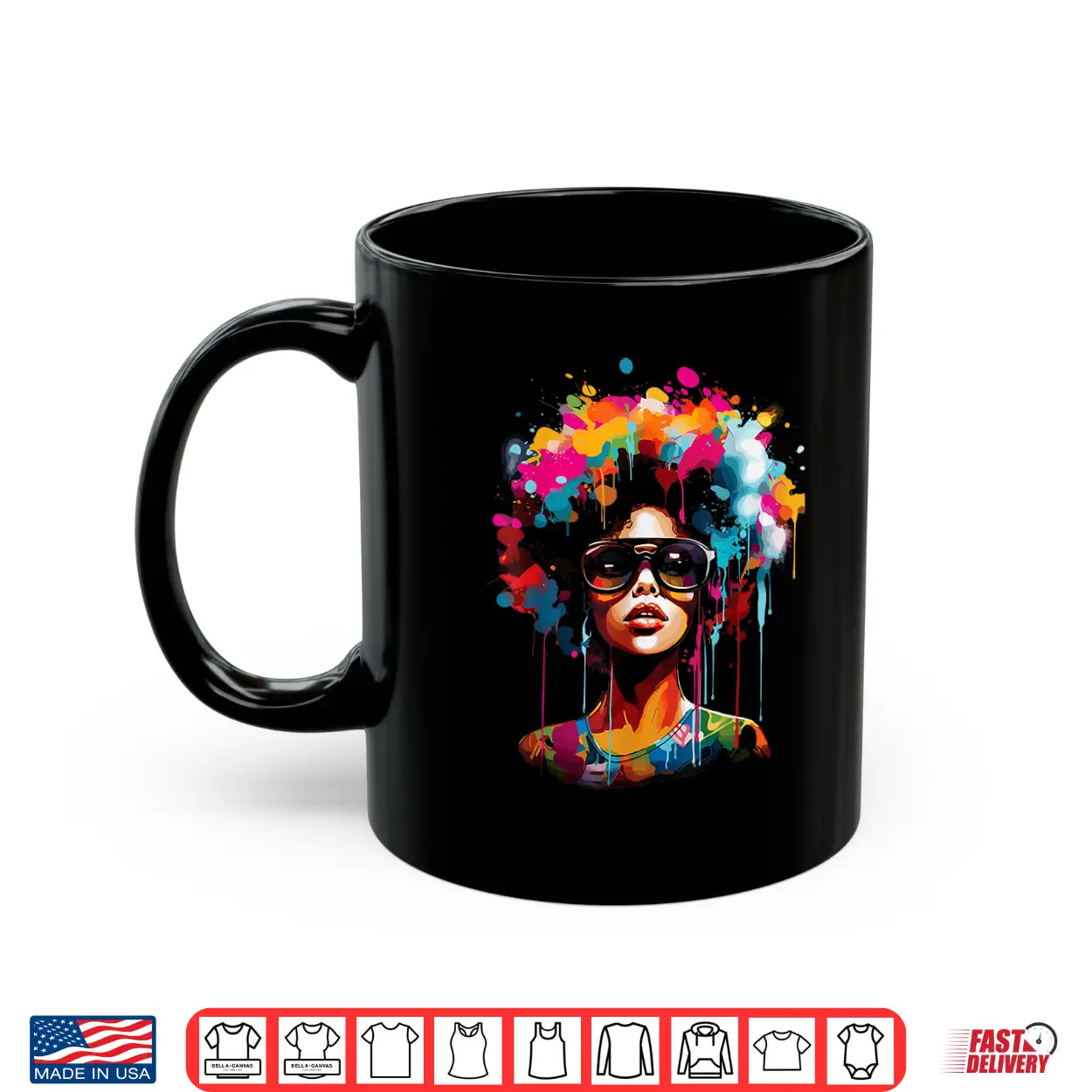 Womens Black Queen Dripping Afro Melanin Juneteenth Shirt Womens Black Queen Dripping Afro Melanin Juneteenth Shirt