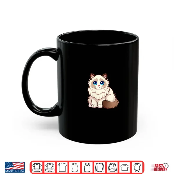 Womens Cute Ragdoll Cat Shirt 3 Mug Womens Cute Ragdoll Cat Shirt