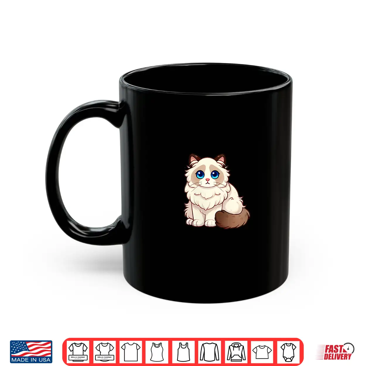Womens Cute Ragdoll Cat Shirt Womens Cute Ragdoll Cat Shirt