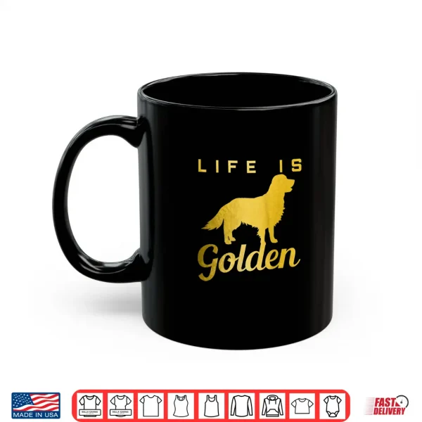Mug Womens Golden Retriever Dog Lover Funny Cute Shirt