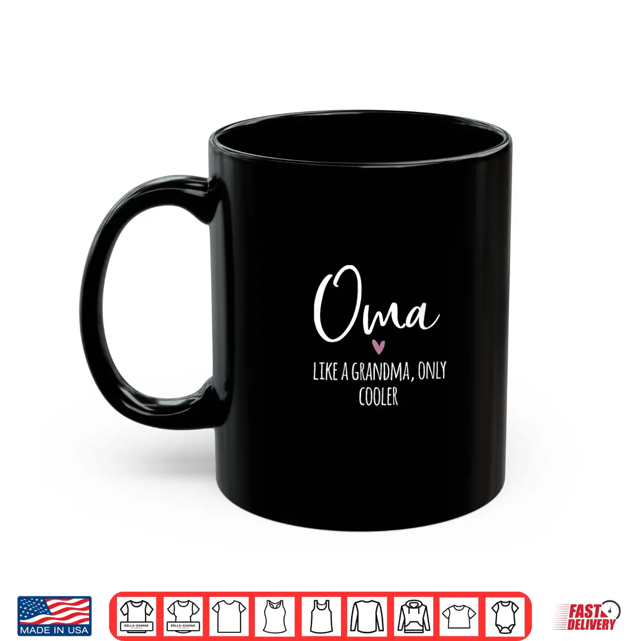 Womens Oma Like A Grandma Only Cooler Heart Mother’S Day Oma Shirt Womens Oma Like A Grandma Only Cooler Heart Mother’S Day Oma Shirt